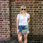 Basic Tee and Denim Shorts in Charleston, SC