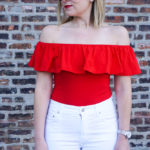 Off the Shoulder Top Under $40!