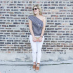 Nautical Stripes + White Jeans