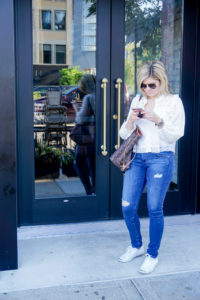 casual lace top