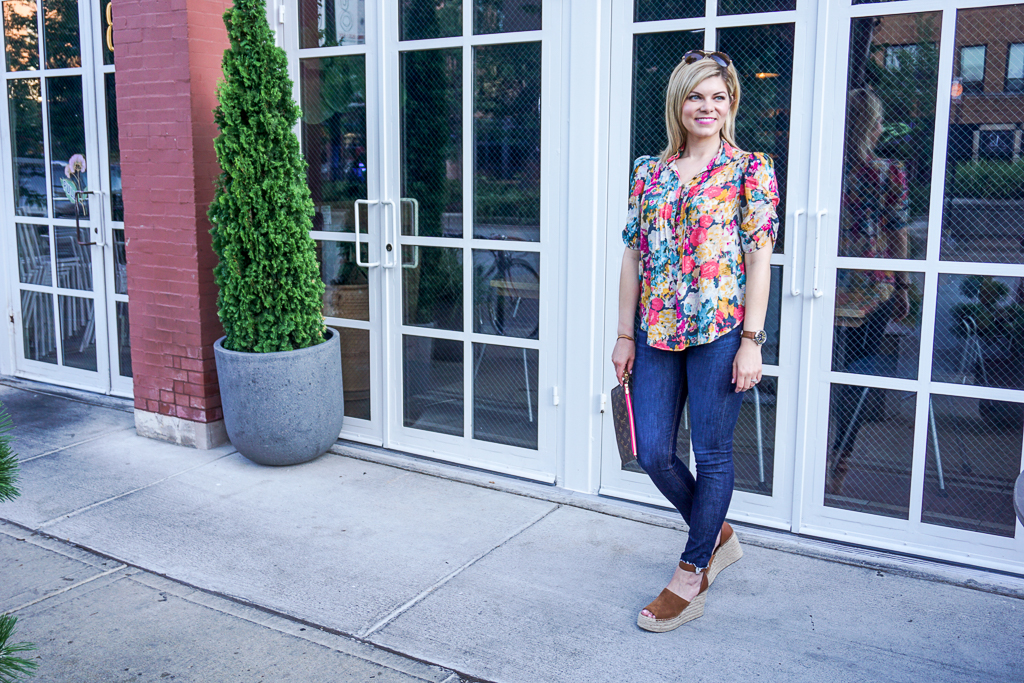 floral top