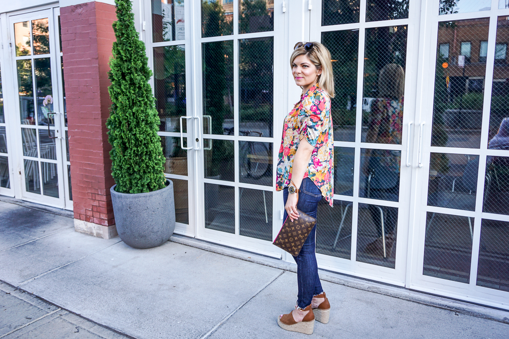 floral top