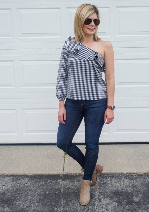 gingham top