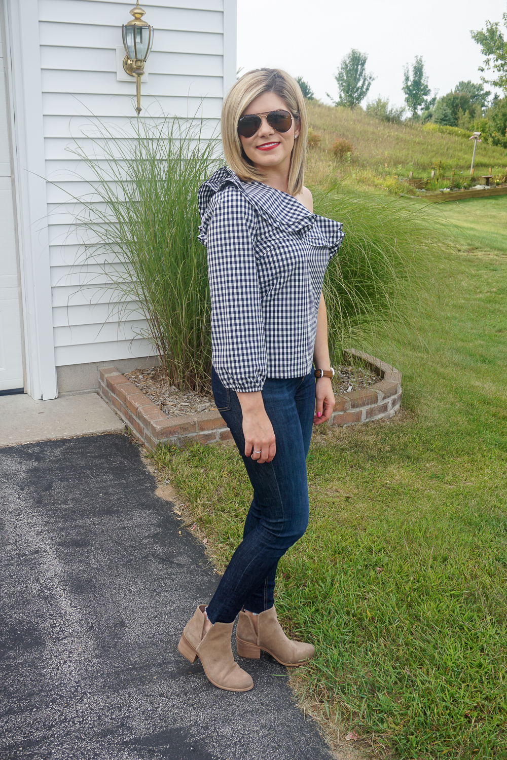 Gingham top