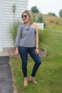 Gingham top