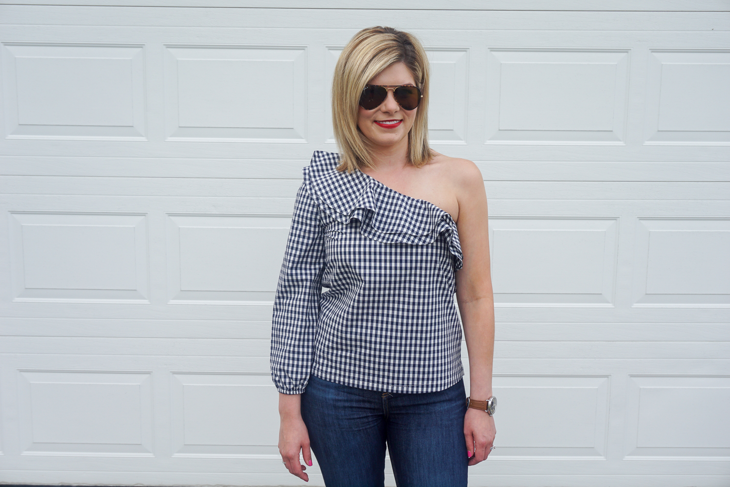 Gingham top