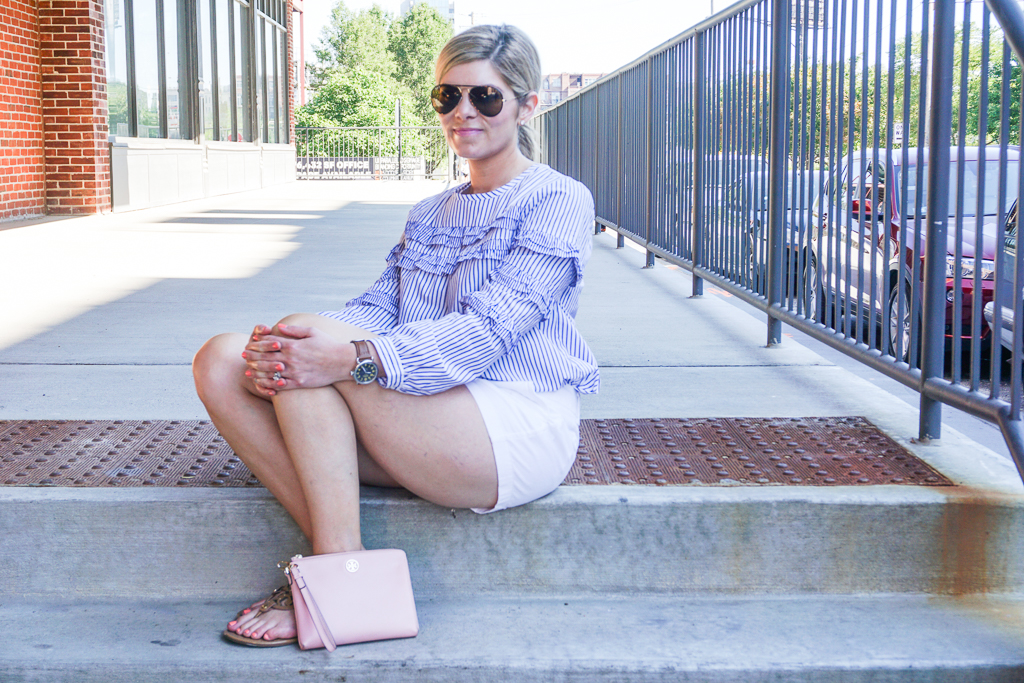 striped top