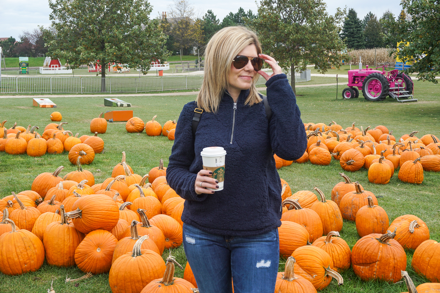 coffee and pumpkins