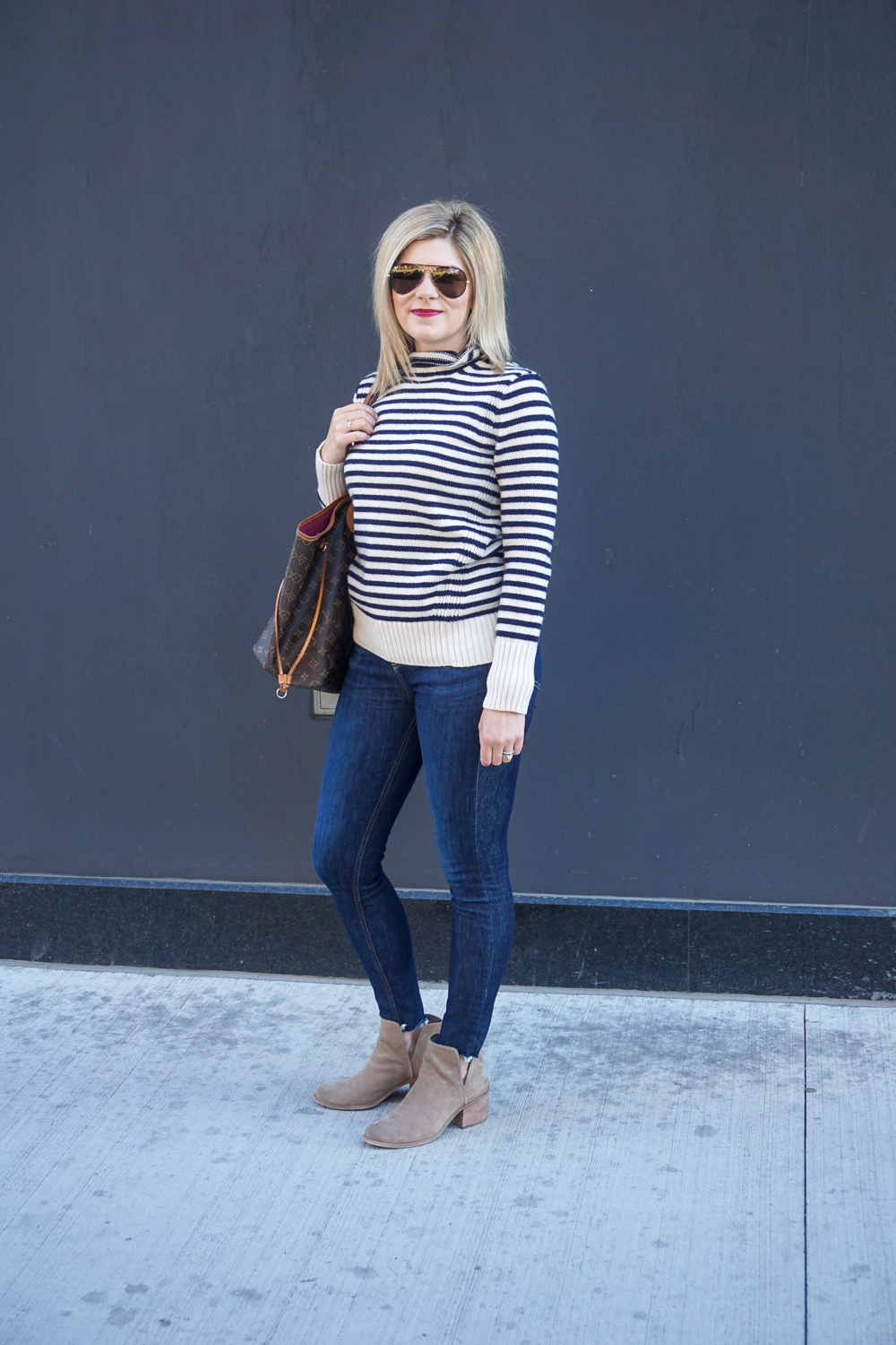 striped sweater