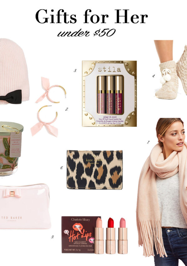 Gifts for her under $50