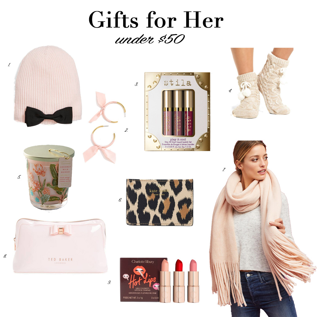 Gift Guide 15 Gifts for Her Under $50 - SheShe Show