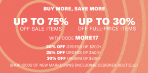 Black Friday Sales