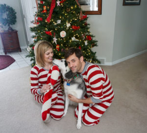 Matching Christmas pjs