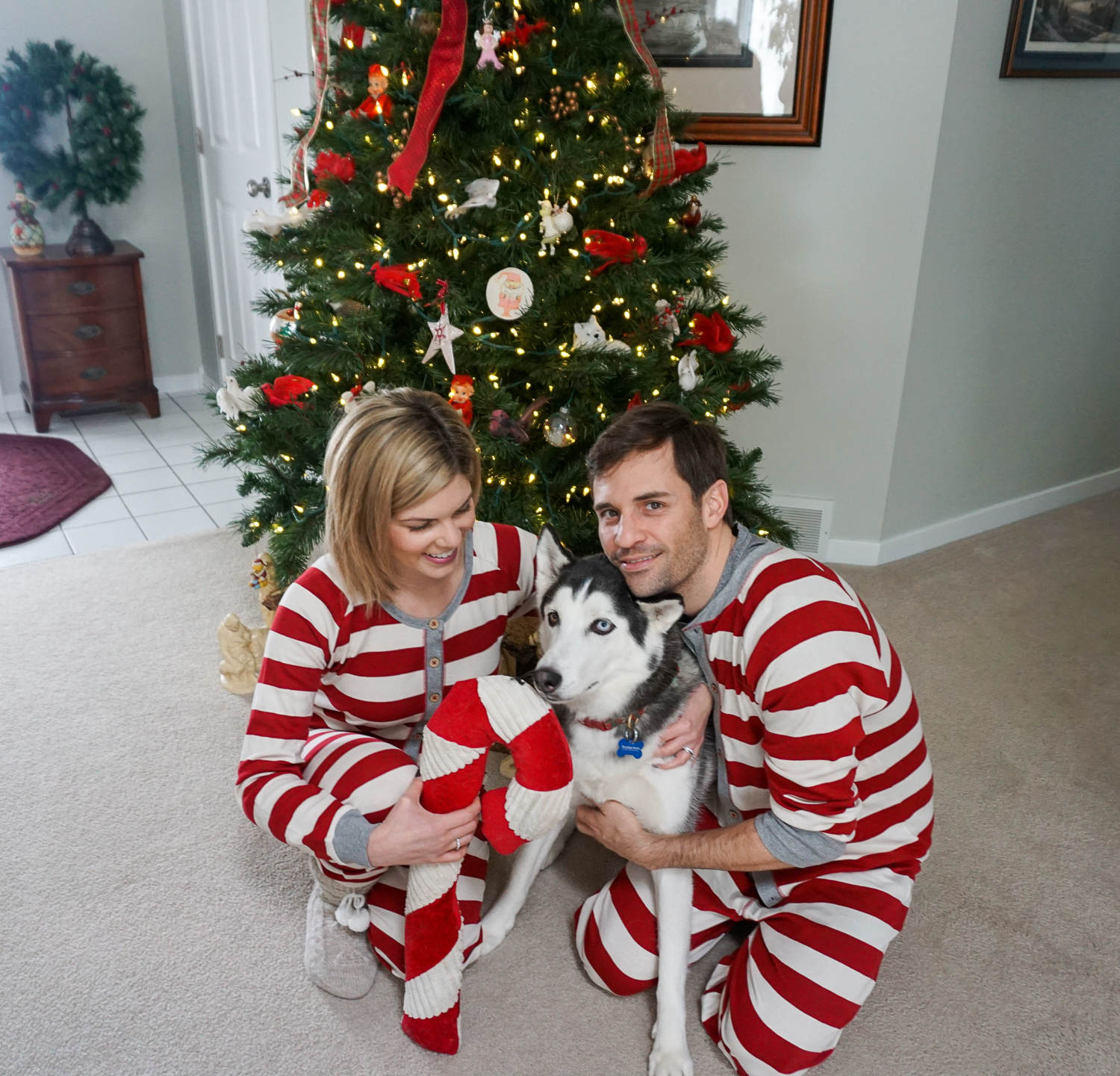 Matching Christmas pjs