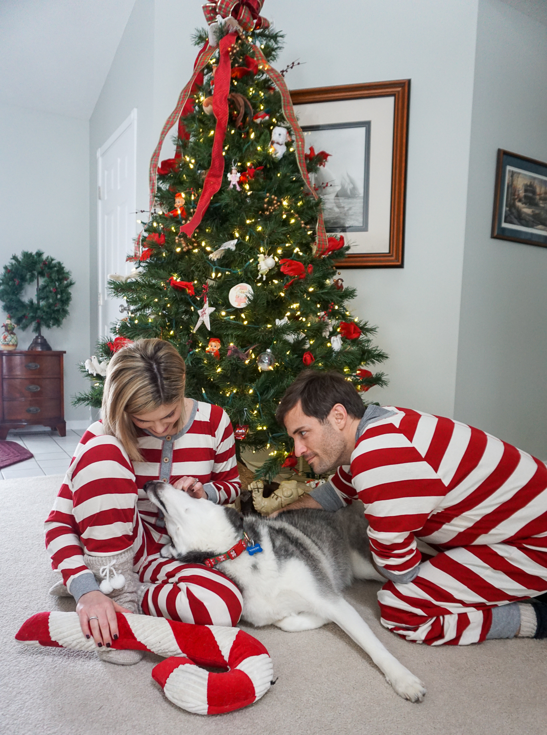 Matching Christmas pjs