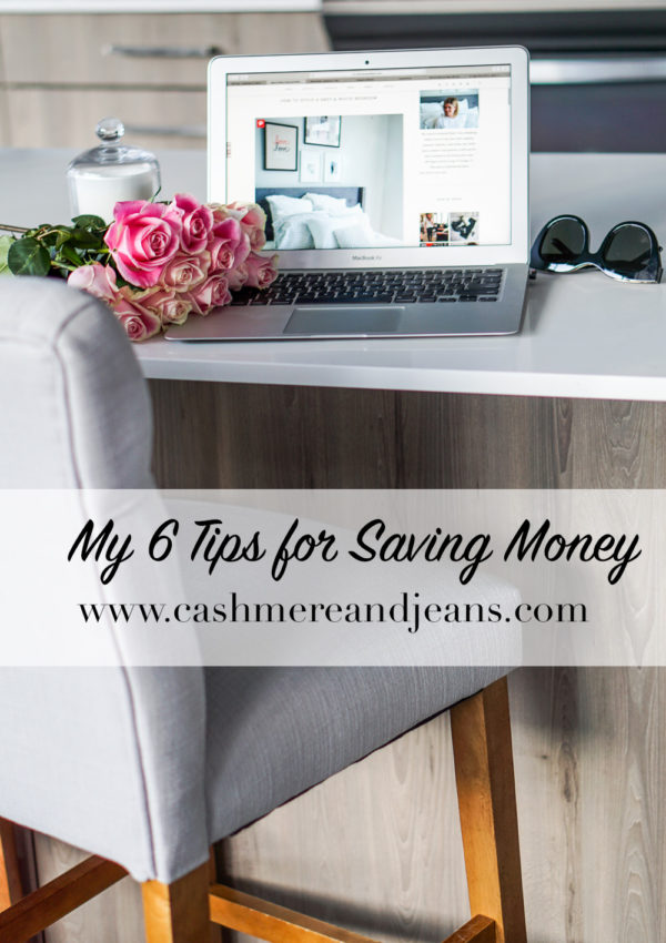 Tips for saving money