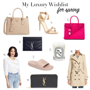 luxury wishlist