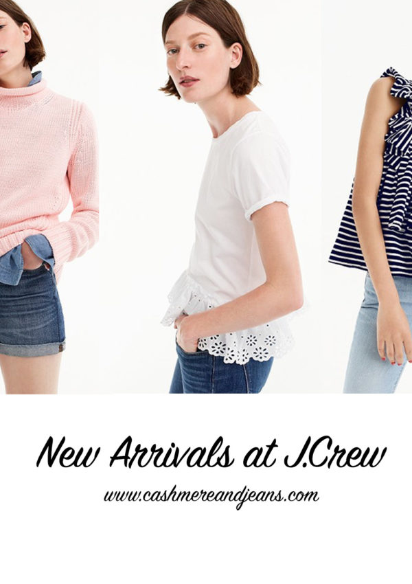 new arrivals at J.Crew