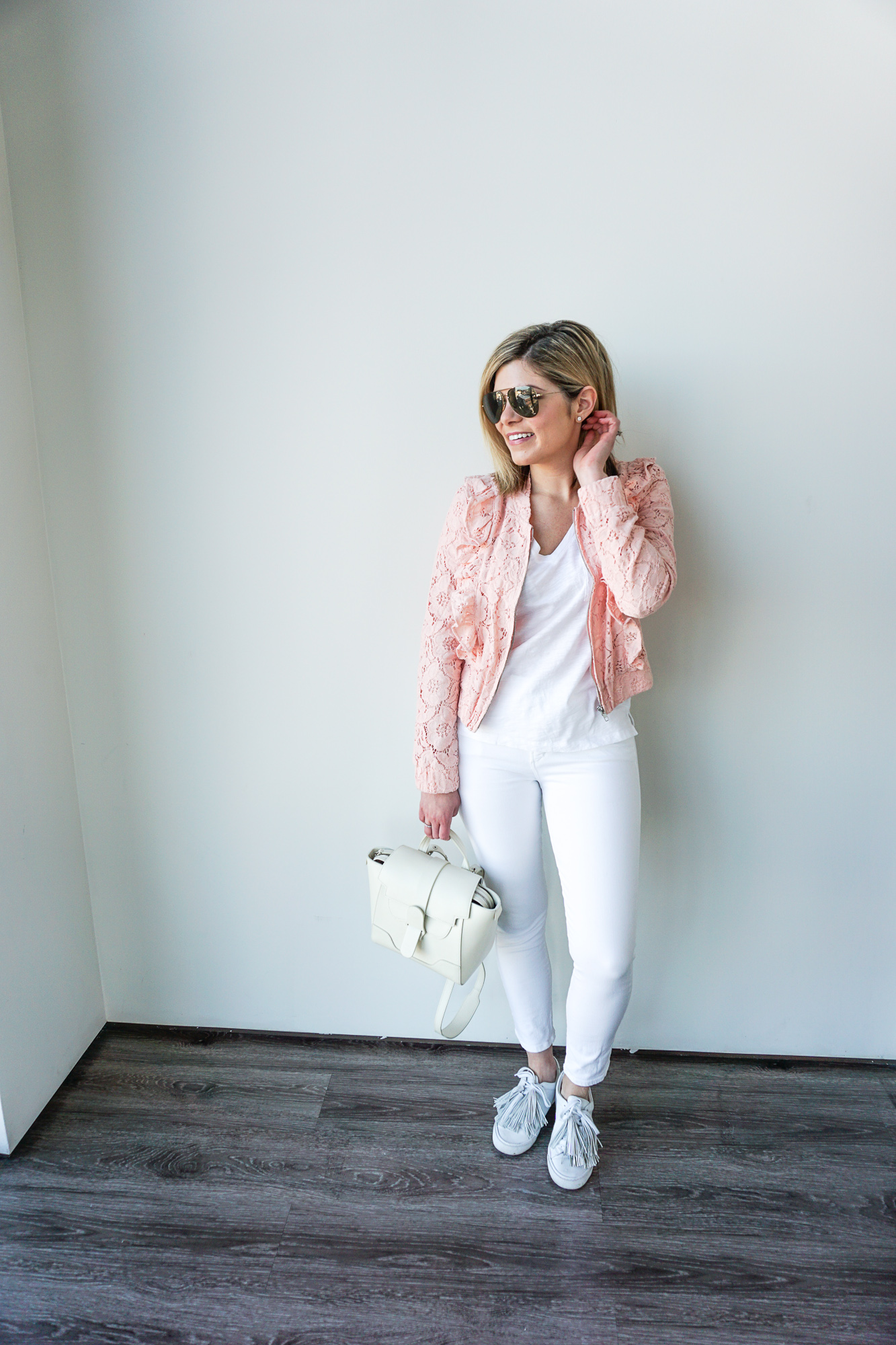 pink bomber jacket