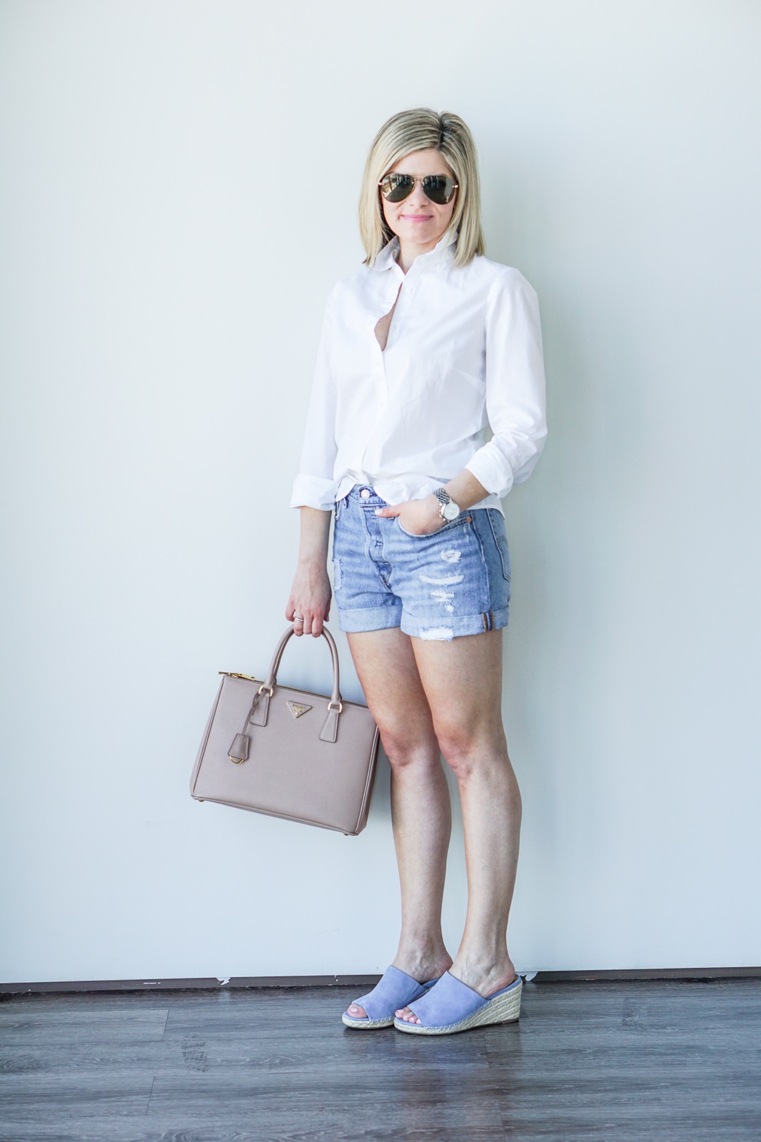 preppy summer outfit