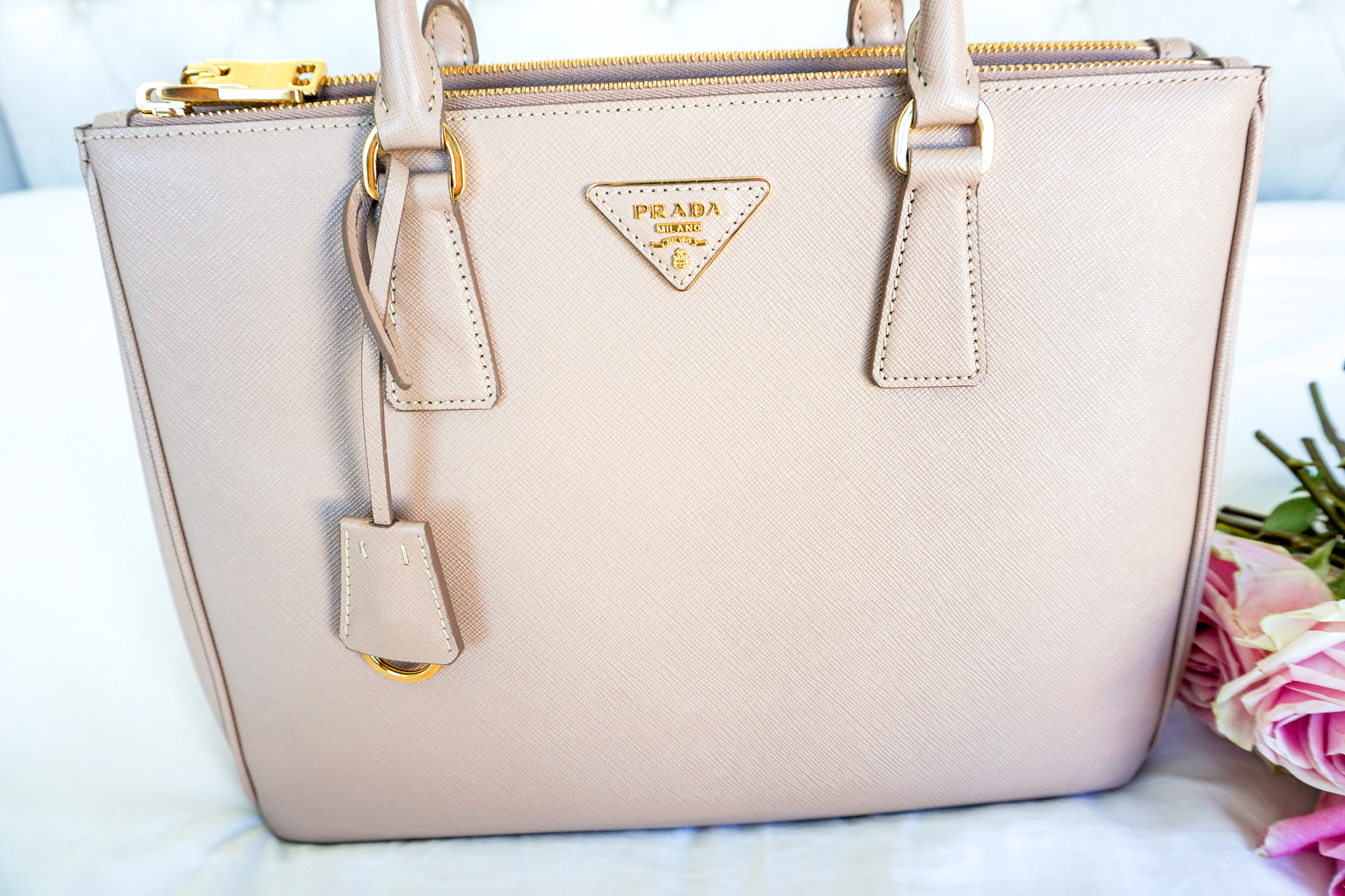 PRADA GALLERIA BAG REVIEW - Glam & Glitter