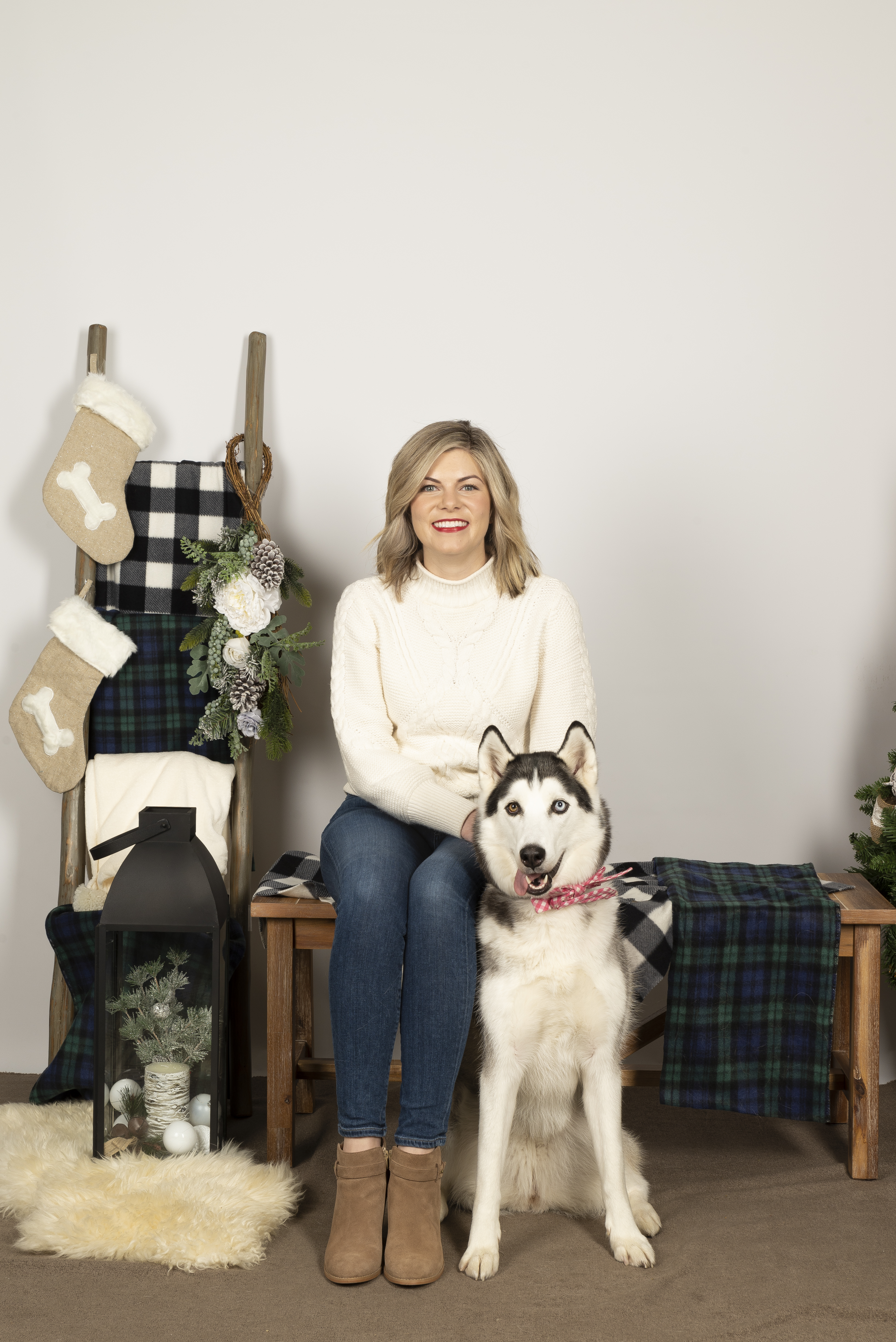 Christmas photos with your dog