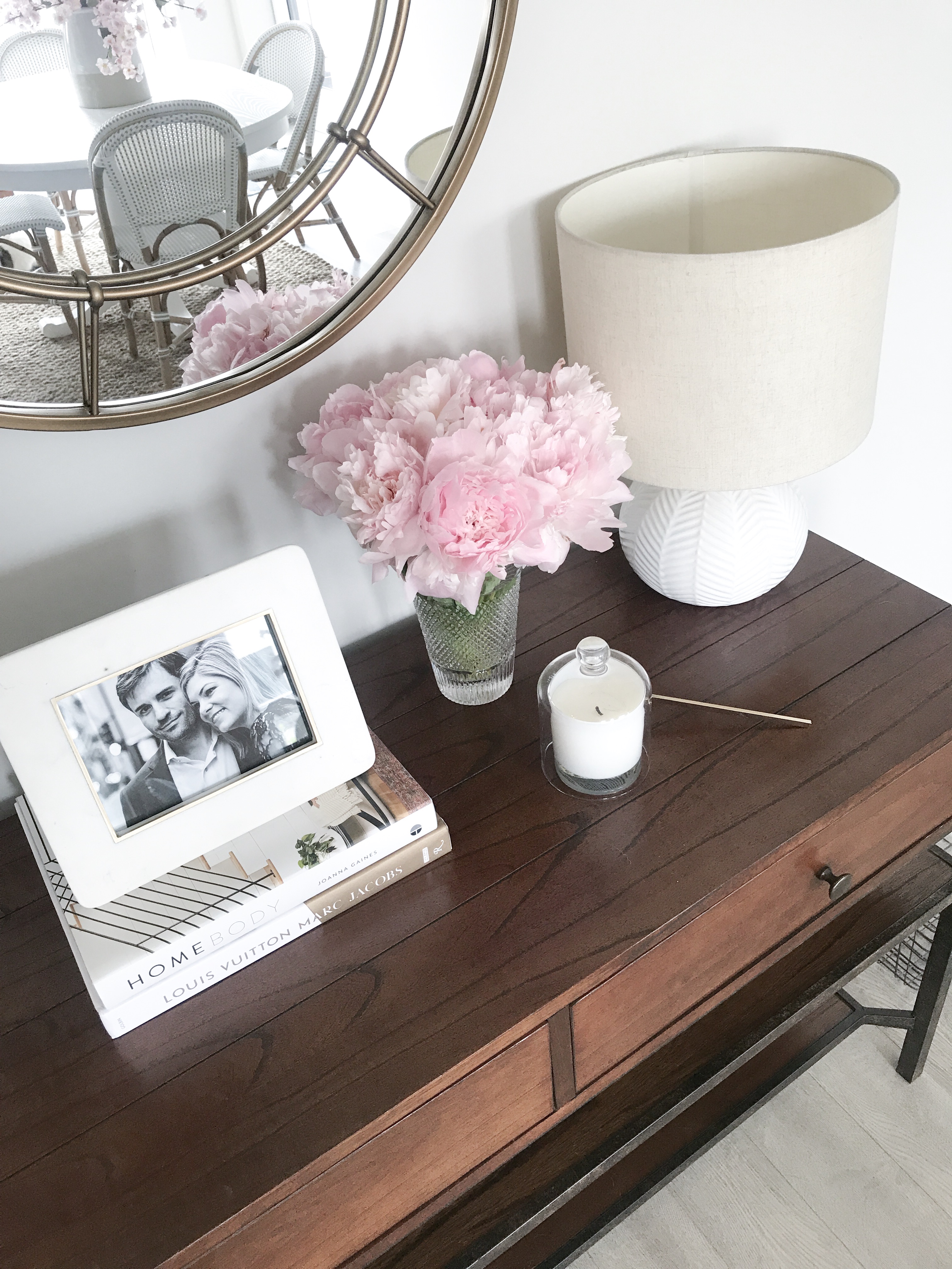 how to style a console table