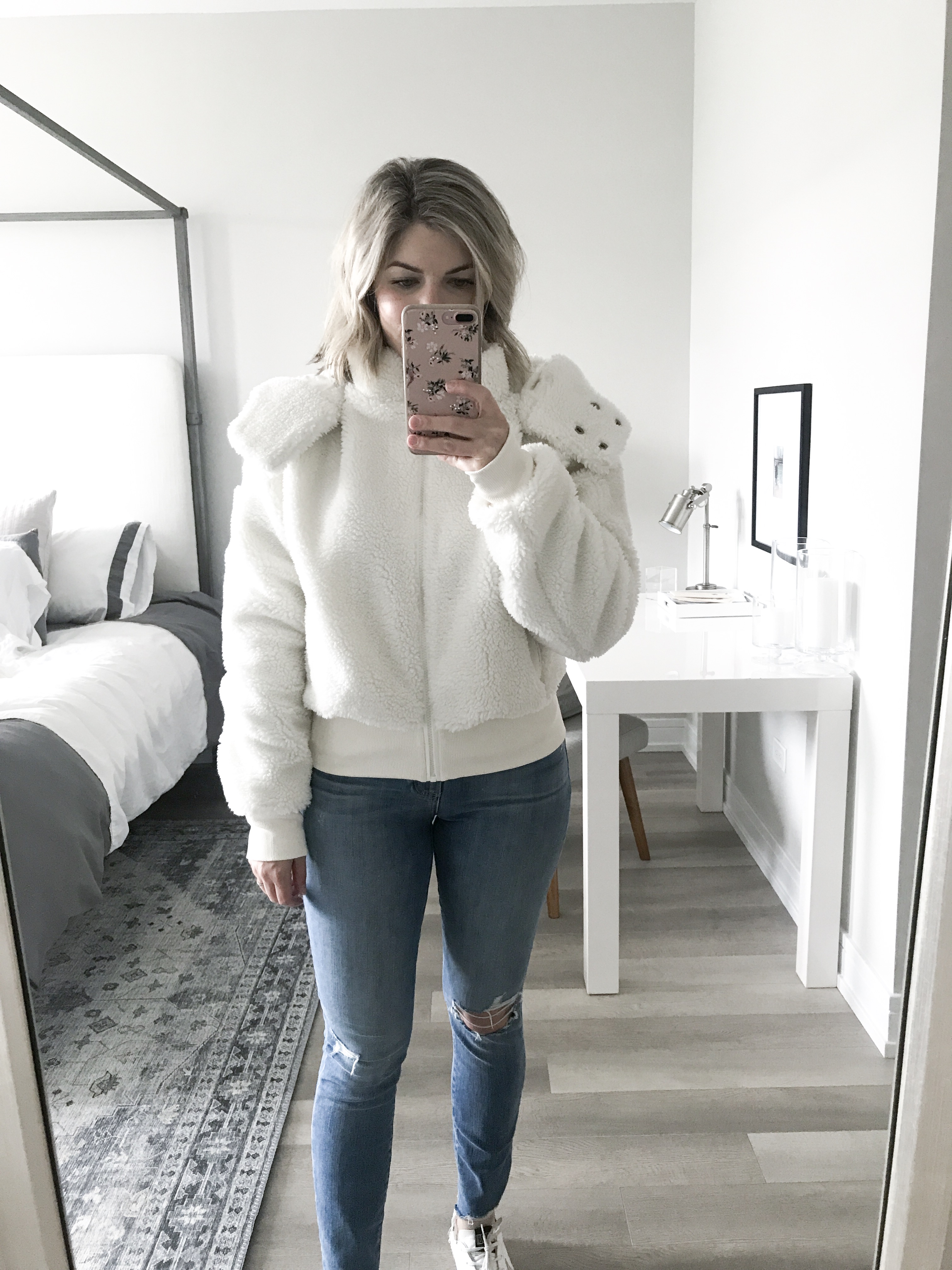 Alo faux fur jacket