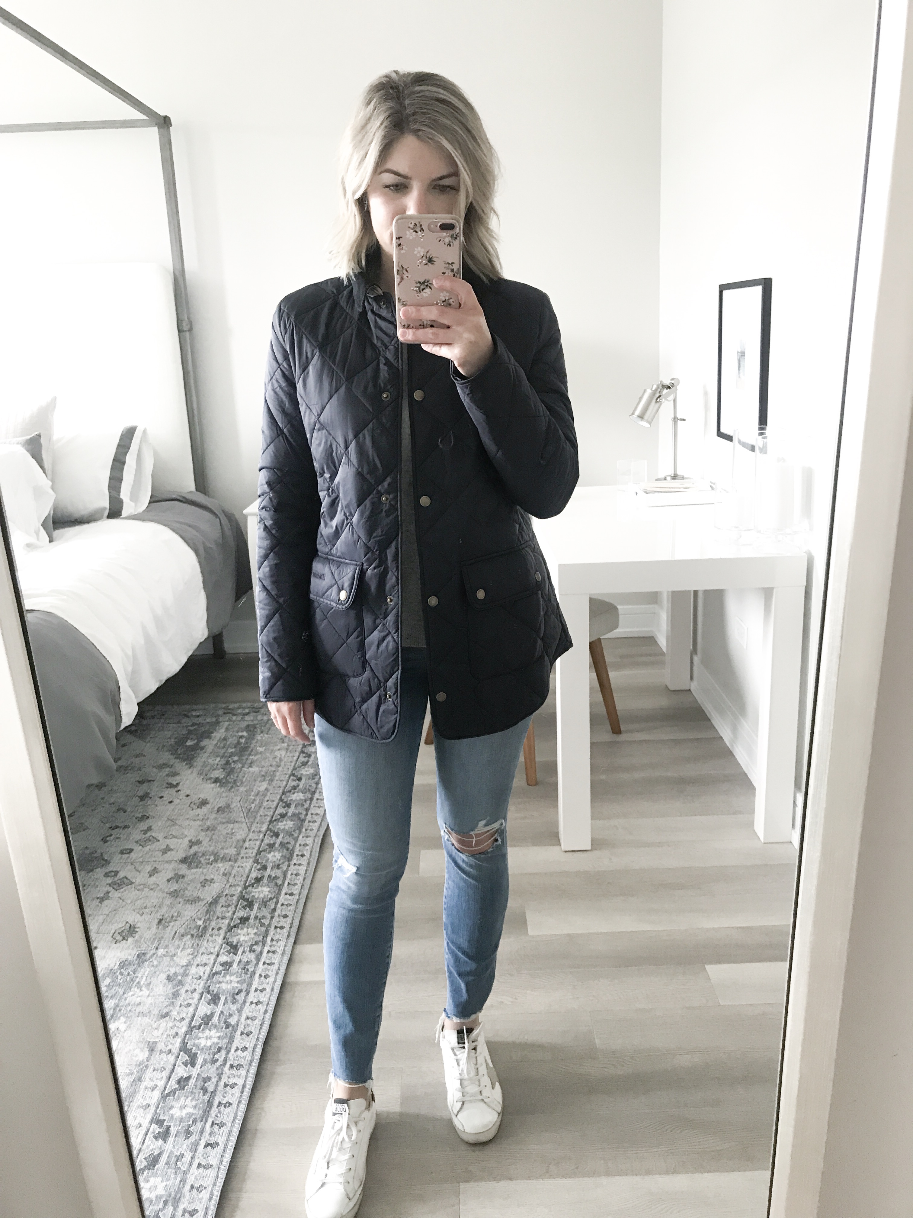 Barbour jacket from the Nordstrom sale 