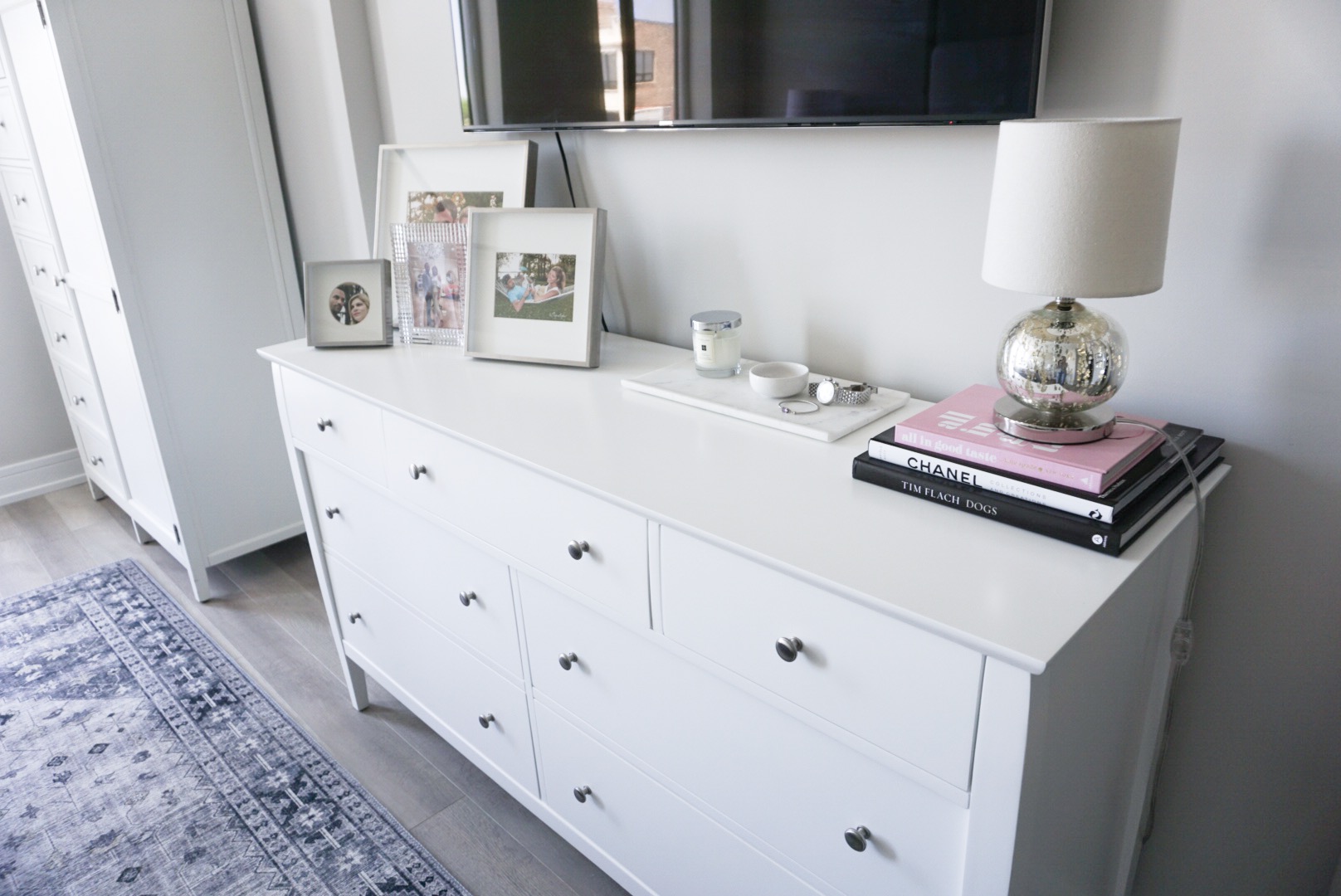 how to style a dresser