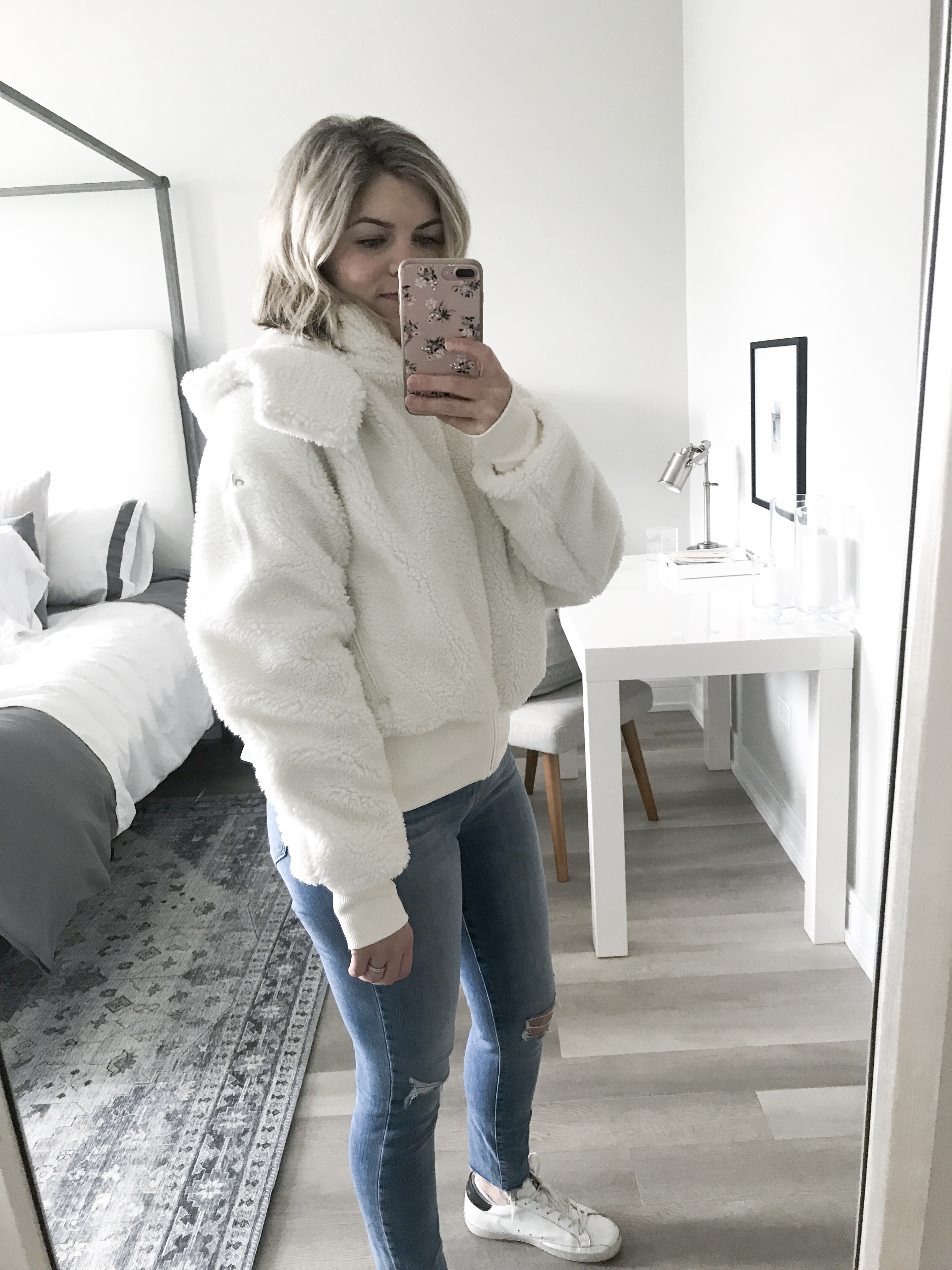 Alo faux fur jacket