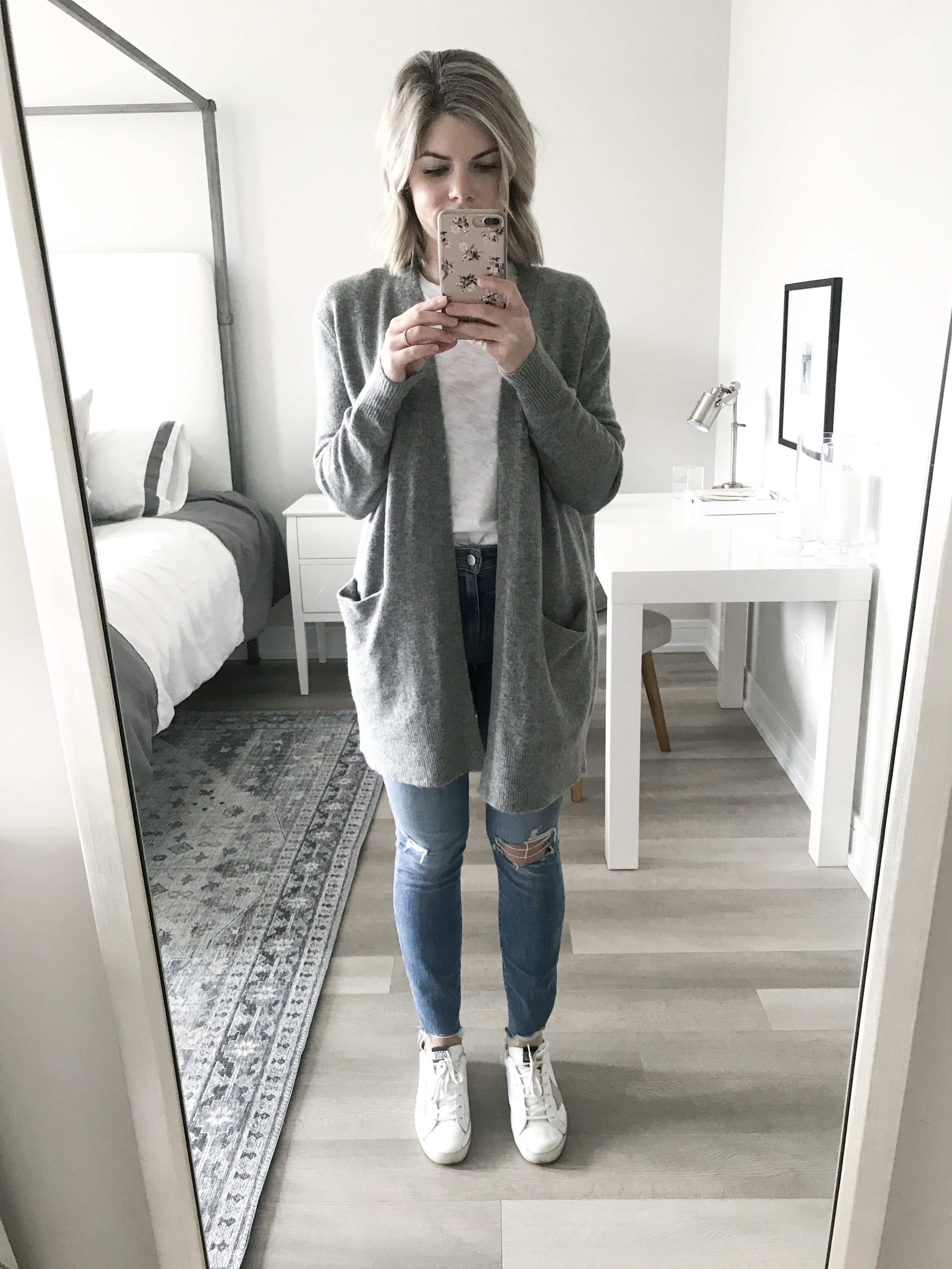 Madewell cardigan in grey