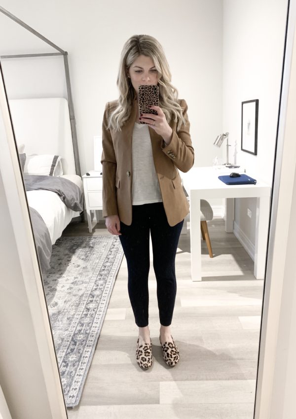 camel blazer for Fall