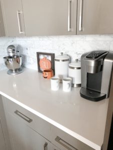fall coffee station