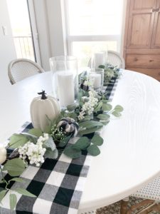 Fall table centerpieces