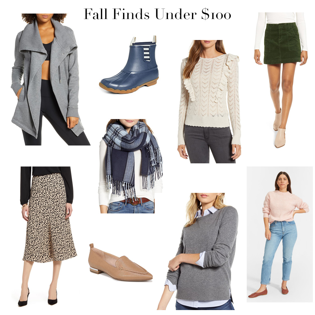 under $100 fall finds