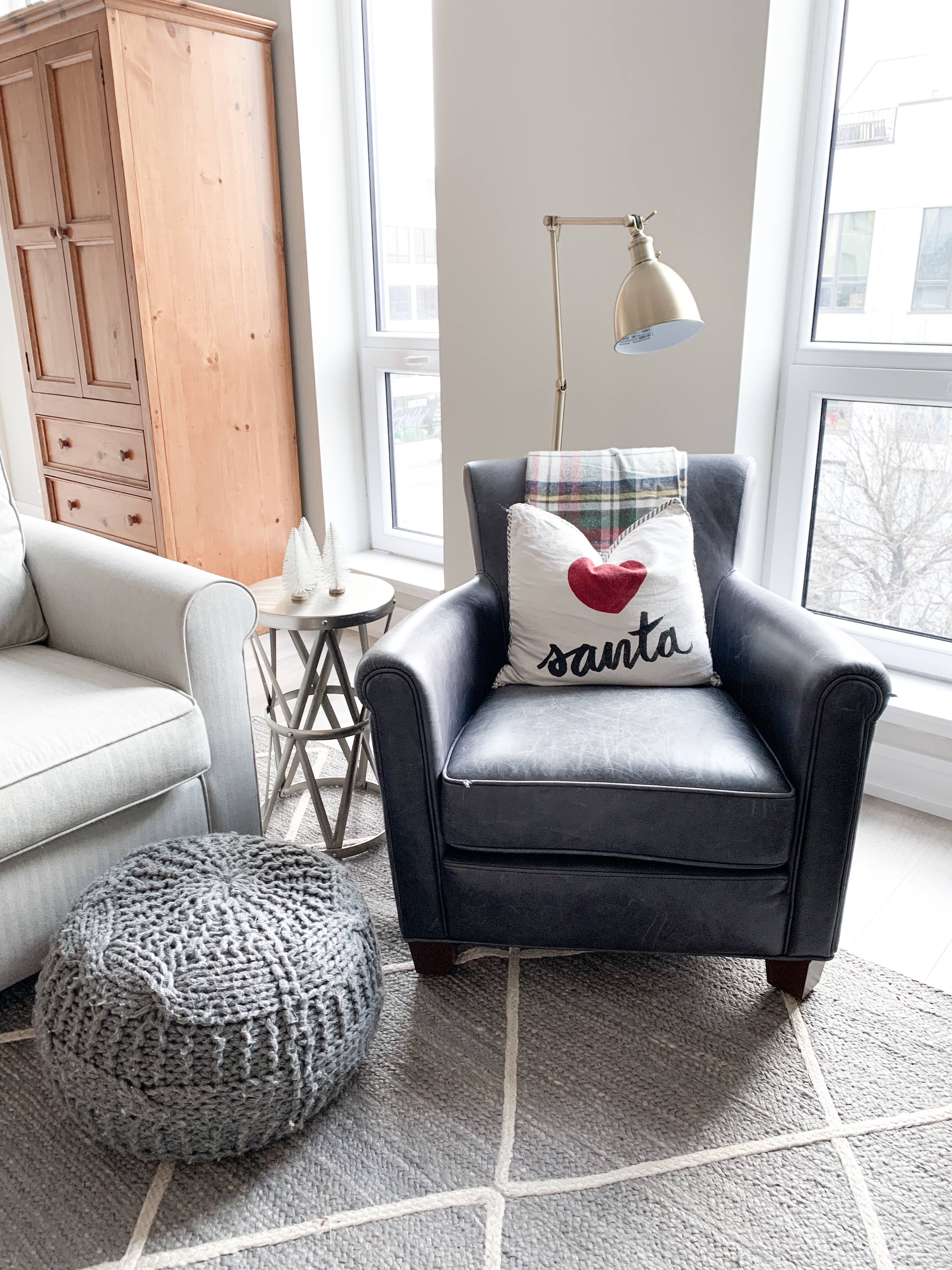 leather chair for Christmas 