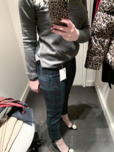 plaid pants for holiday parties