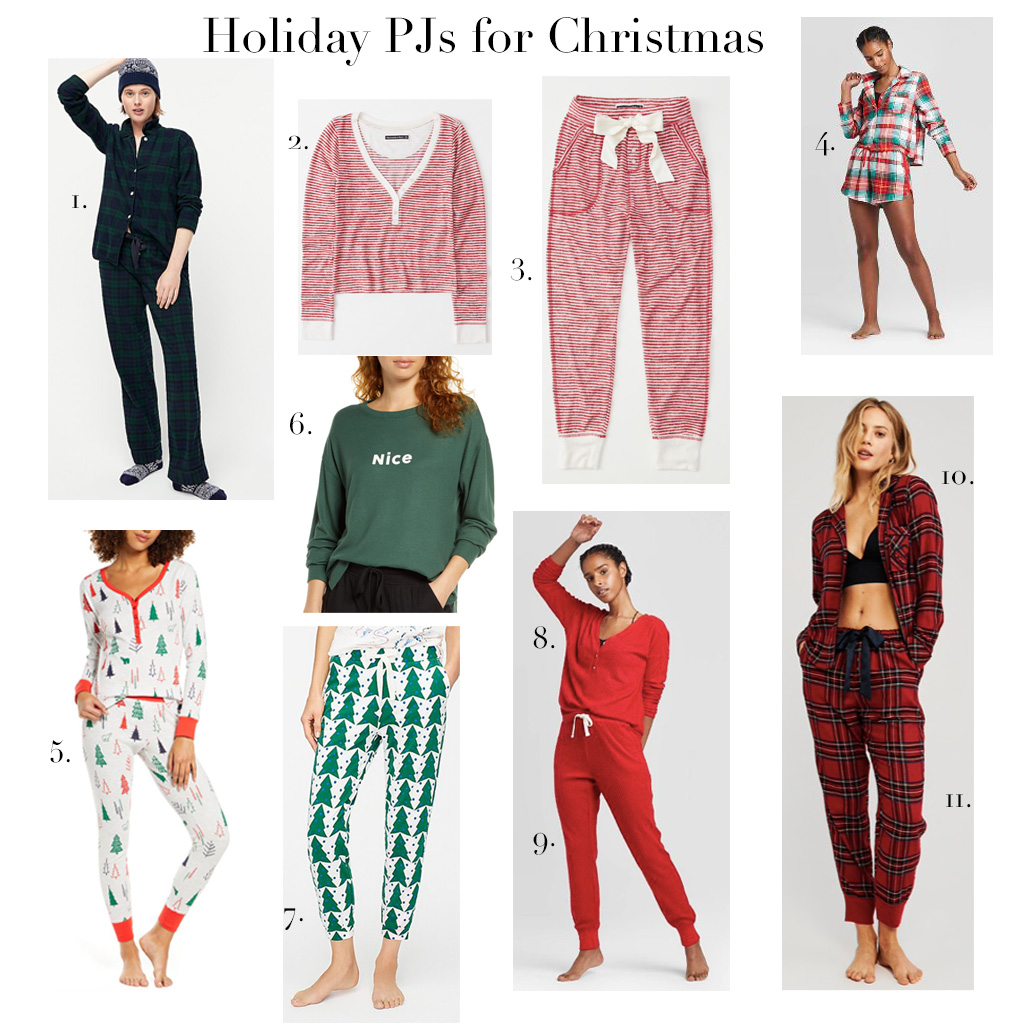 holiday pjs for christmas