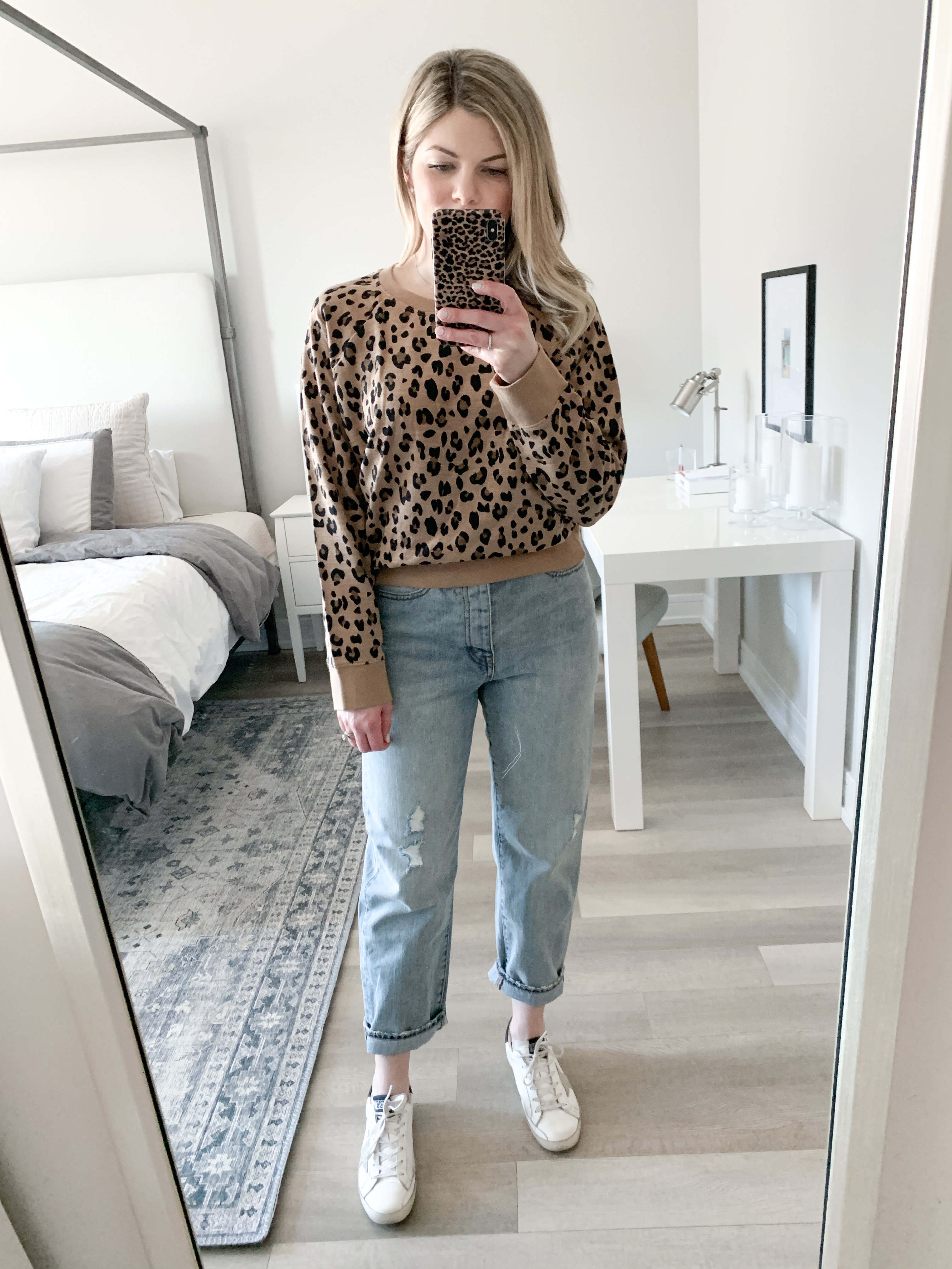 leopard sweatshirt 