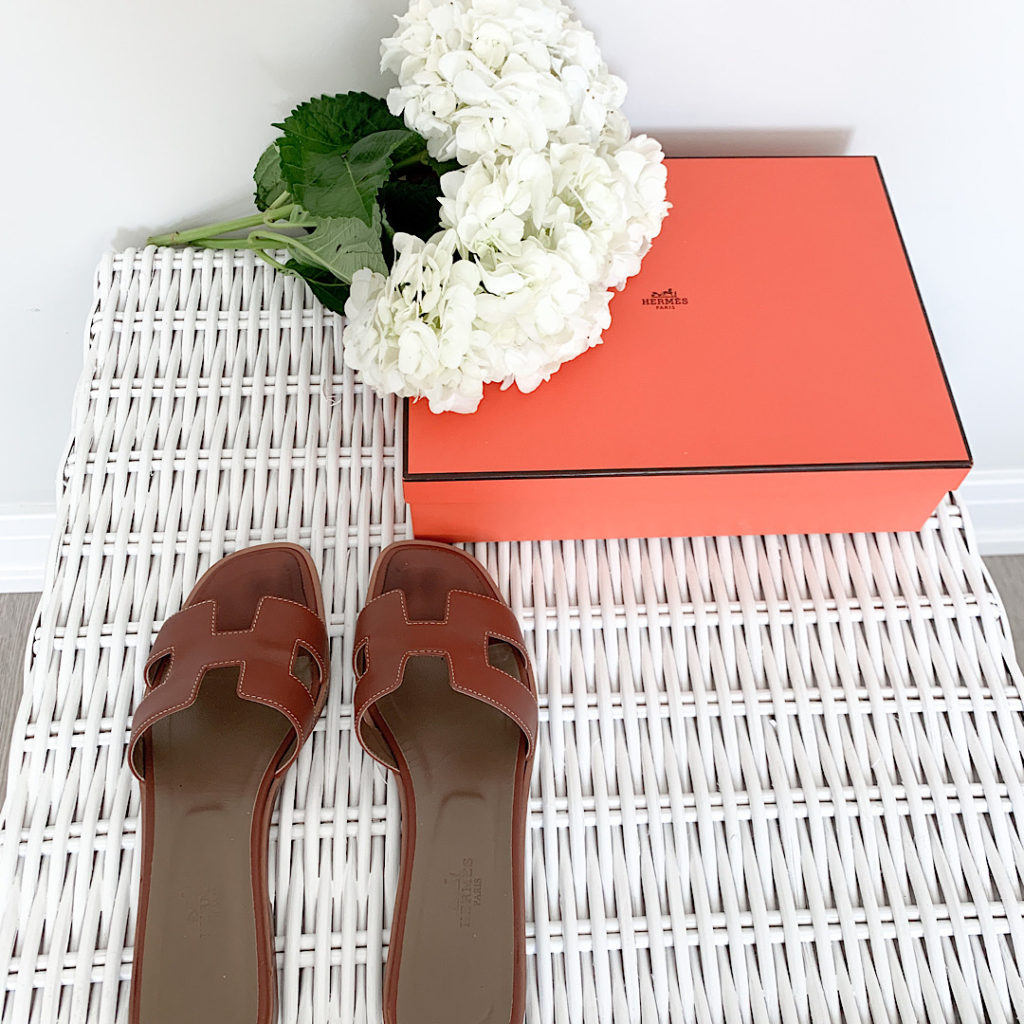 Hermes Oran Sandals in color Gold (brown) Review : r/RepladiesDesigner