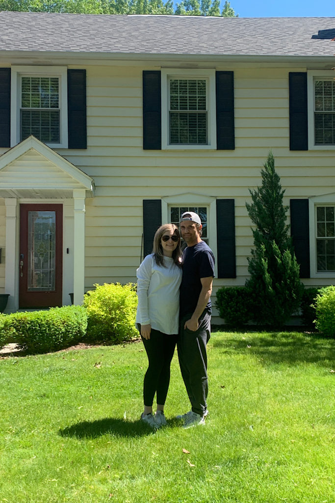 we bought our first home