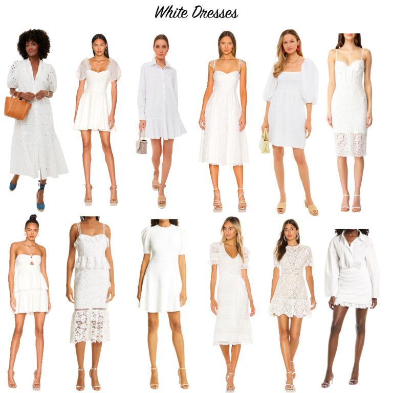 White Dresses for Spring & Summer - Cashmere & Jeans