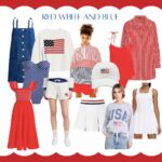 Red, White and Blue Outfit Ideas